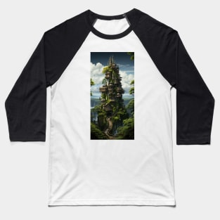 The Forest Tower Baseball T-Shirt